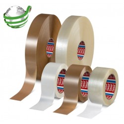 Thin recycled PET packaging tape - Tesa 60418