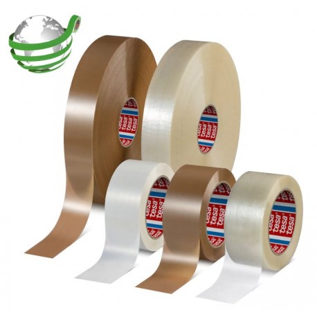 Thin recycled PET packaging tape - Tesa 60418